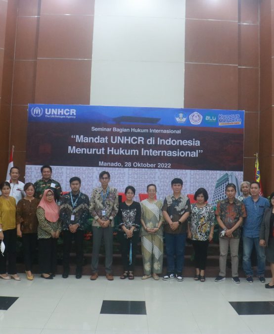 Kegiatan Seminar Bagian Hukum Internasional bekerja sama dengan UNHCR