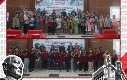 Seminar Nasional Efektivitas Lembaga Pengawas Institusi Penegak Hukum